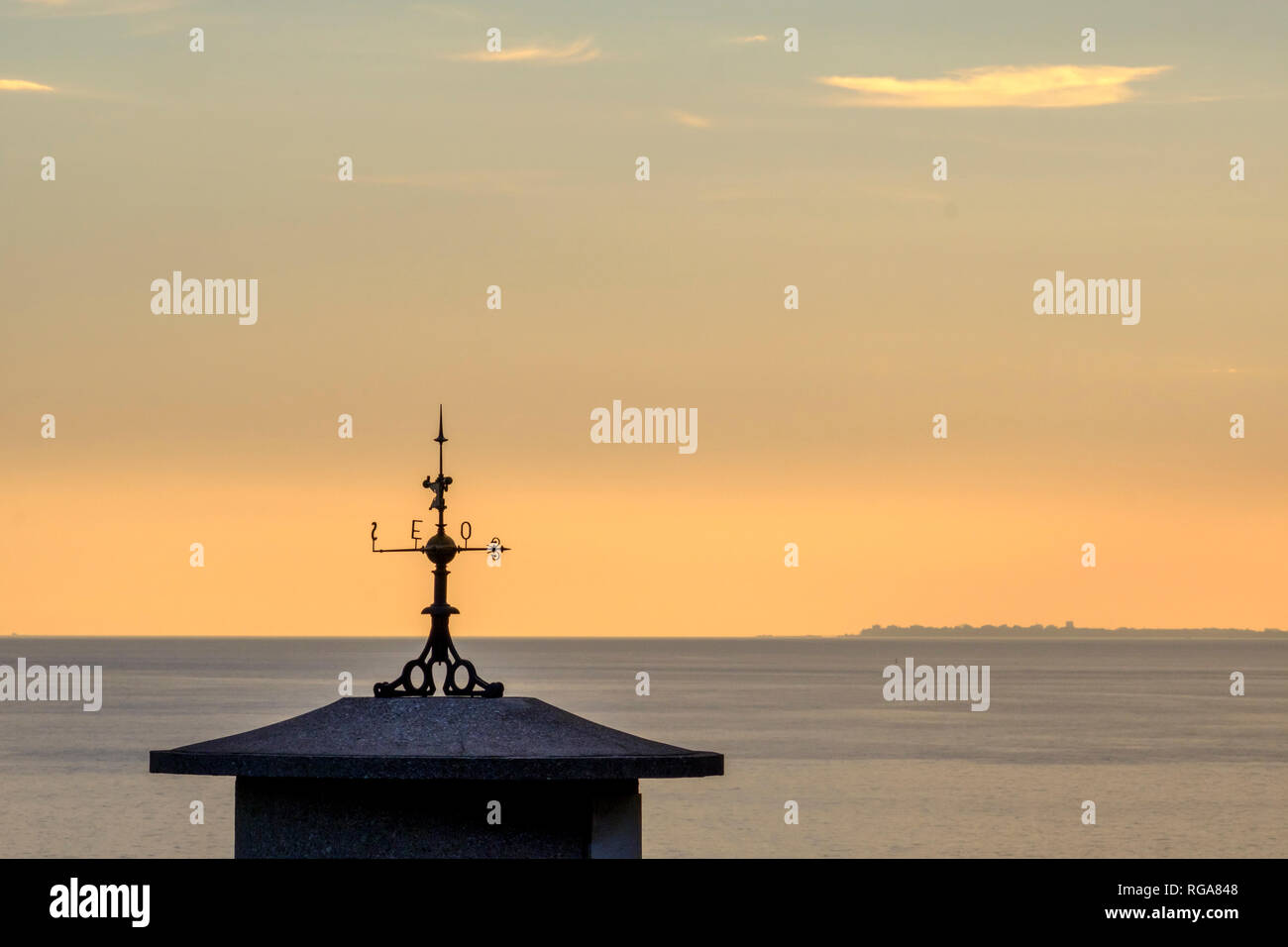 Italy, Friuli-Venezia Giulia, Trieste, weather vane Stock Photo