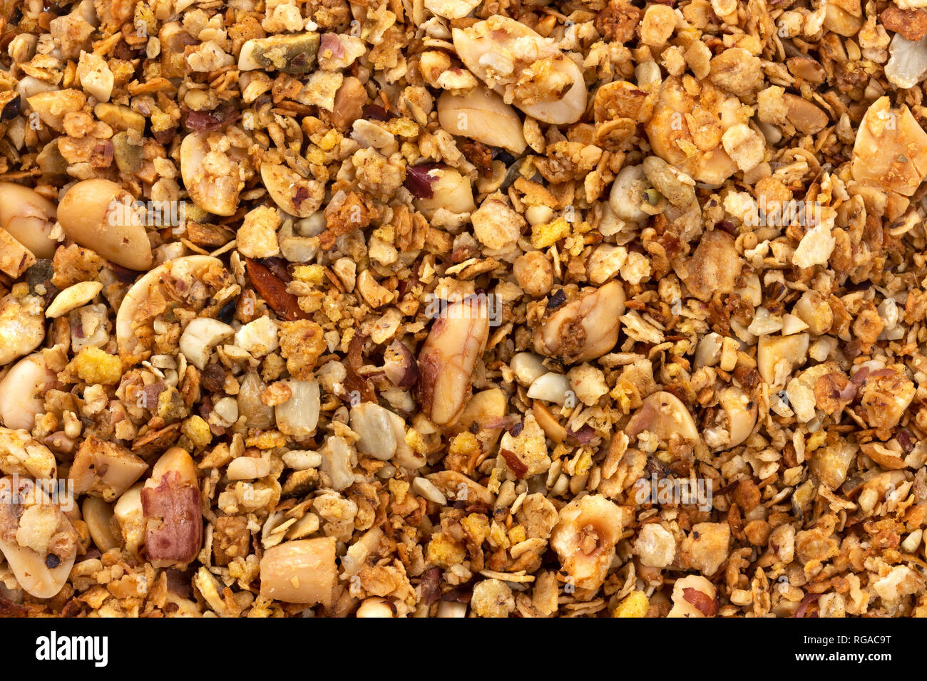 Muslli Food Texture Muesli texture hi-res stock photography and images - Alamy
