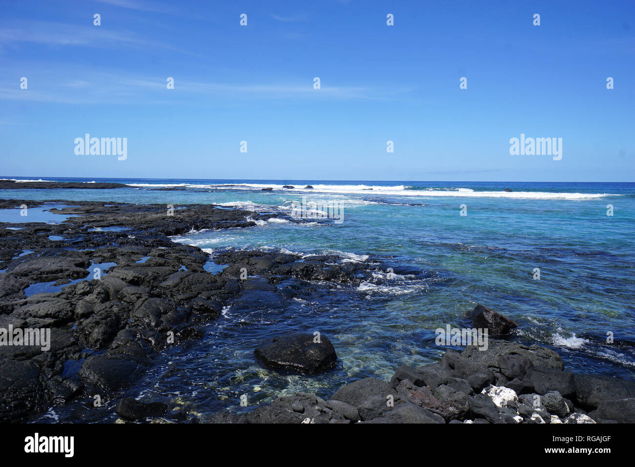 Pu’uhonua O Honaunau National Historical Park Stock Photo Alamy