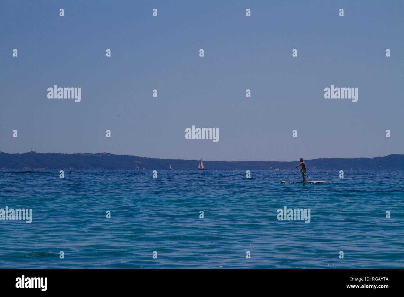 Water Sports at the Beach Stock Photo Alamy