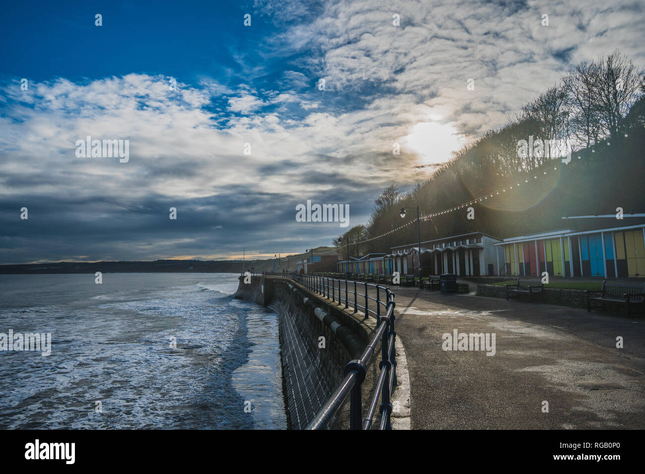 Filey in North Yorkshire Stock Photo Alamy