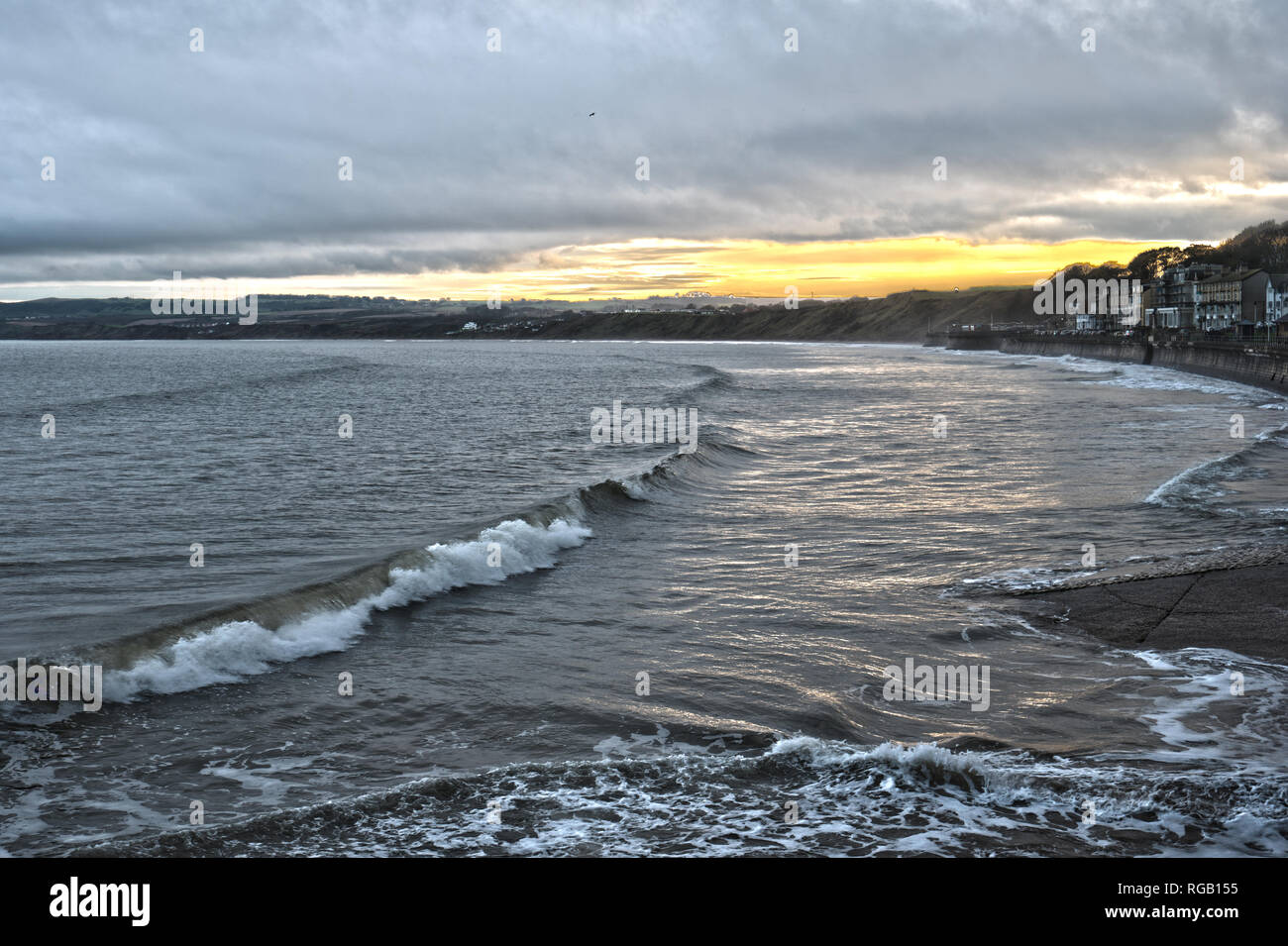Filey in North Yorkshire Stock Photo Alamy