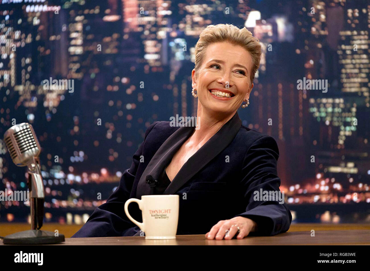 LATE NIGHT 2019 30West film with Emma Thompson Stock Photo