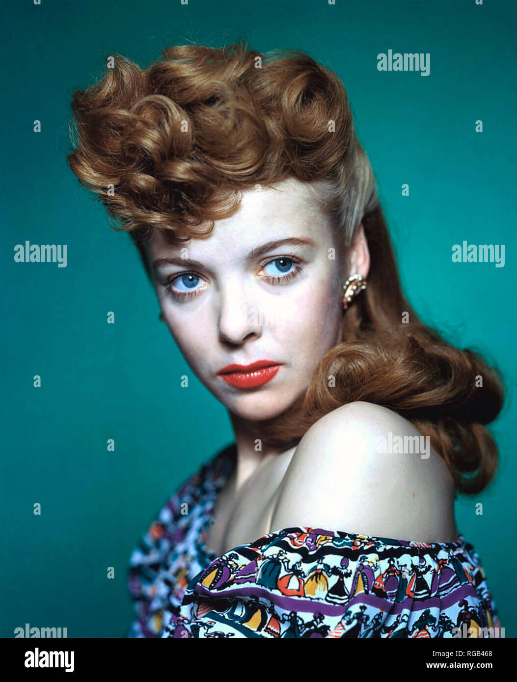 IDA LUPINO (1918-1995) Anglo-American film actress about 1942 Stock Photo