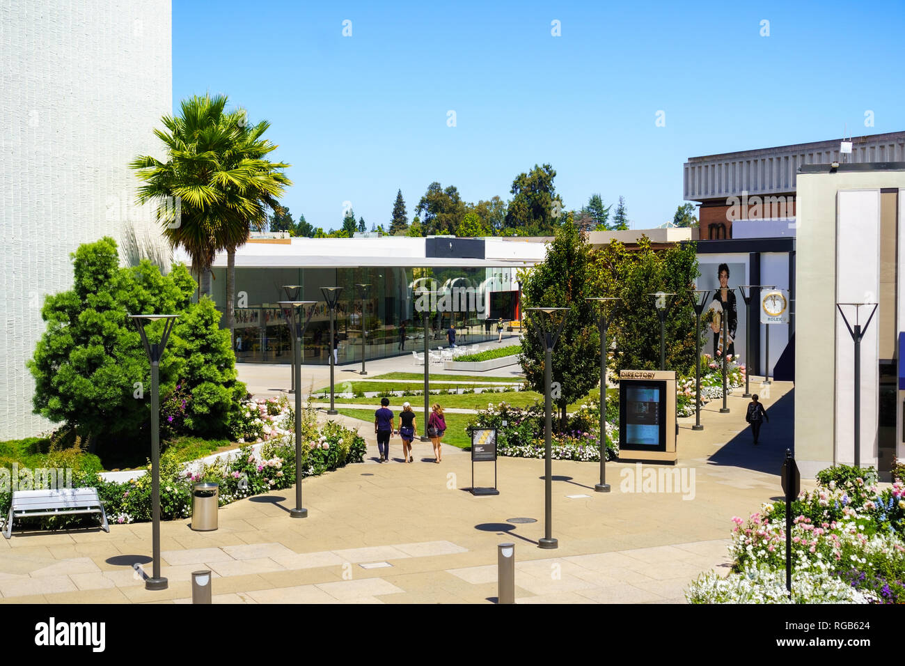 Stanford Shopping Center, CA Stock Photo - Alamy