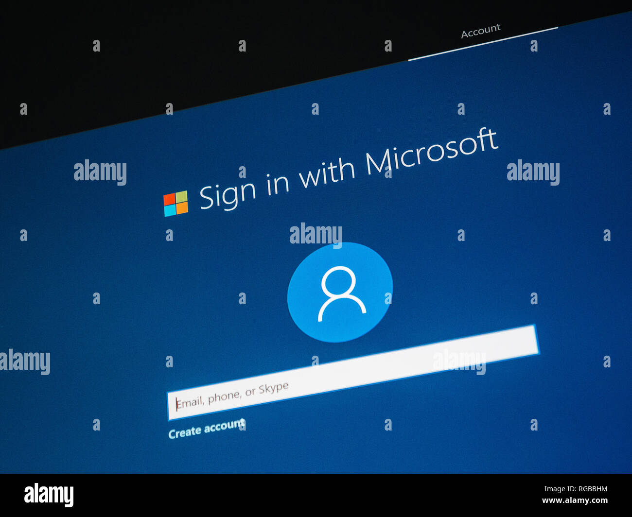 Msn symbol hi-res stock photography and images - Alamy