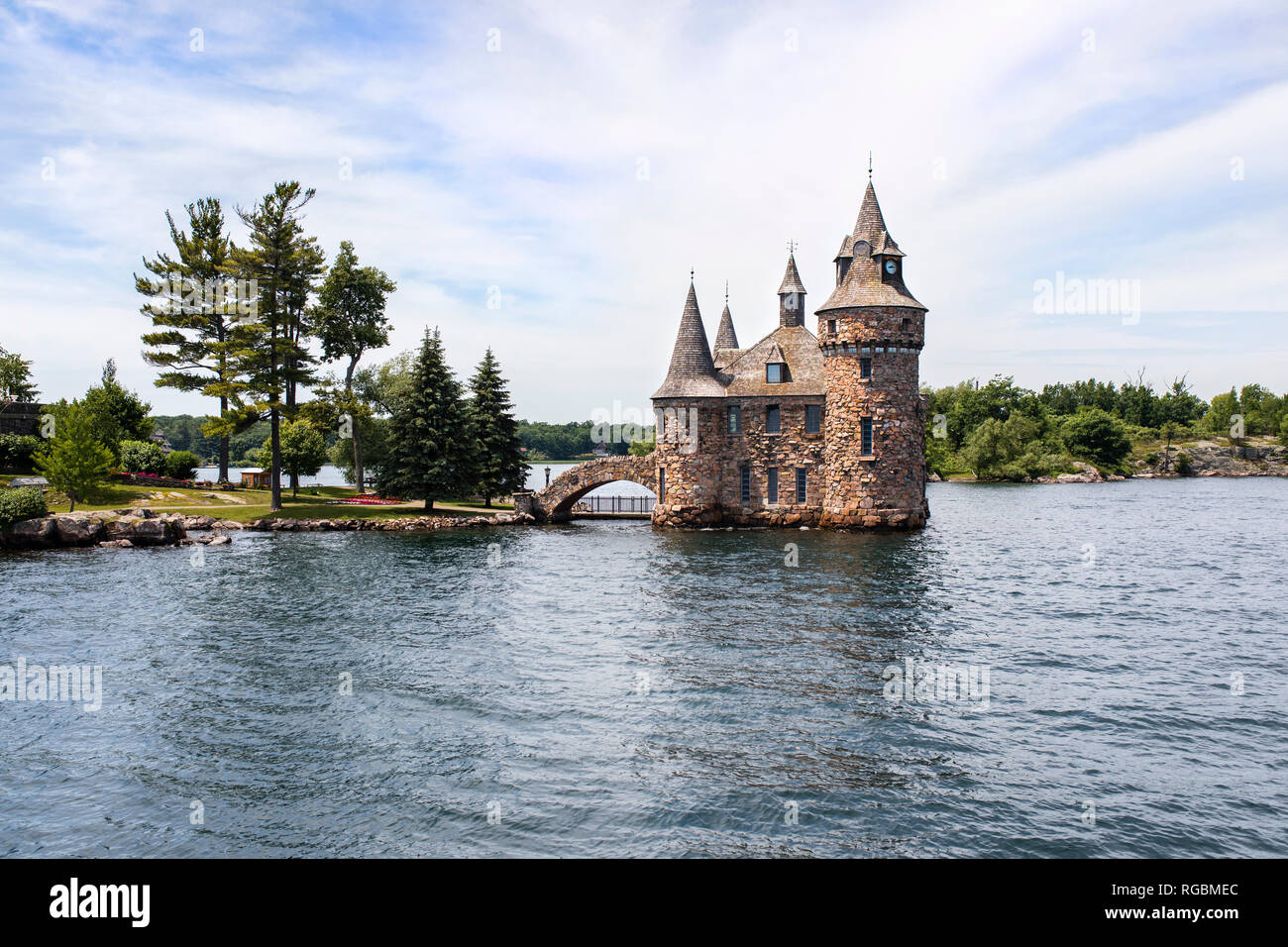 The Thousand Islands Region, Ontario, Canada, June 17, 2018 The Power