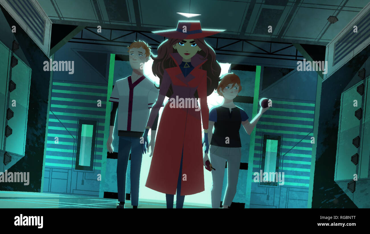CARMEN SANDIEGO, Player (voice by Finn Wolfhard), Carmen Sandiego