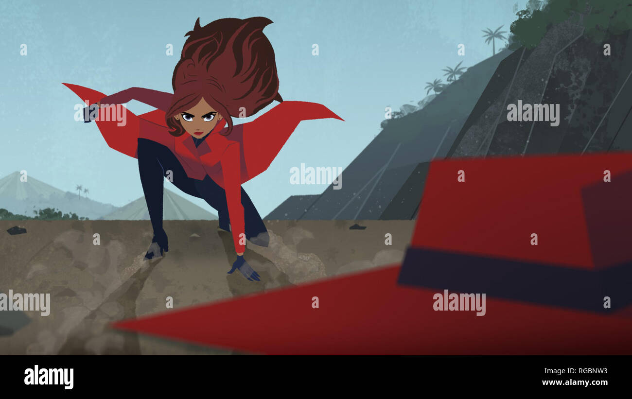 CARMEN SANDIEGO, Carmen Sandiego (voice by Gina Rodriguez),(Season 1