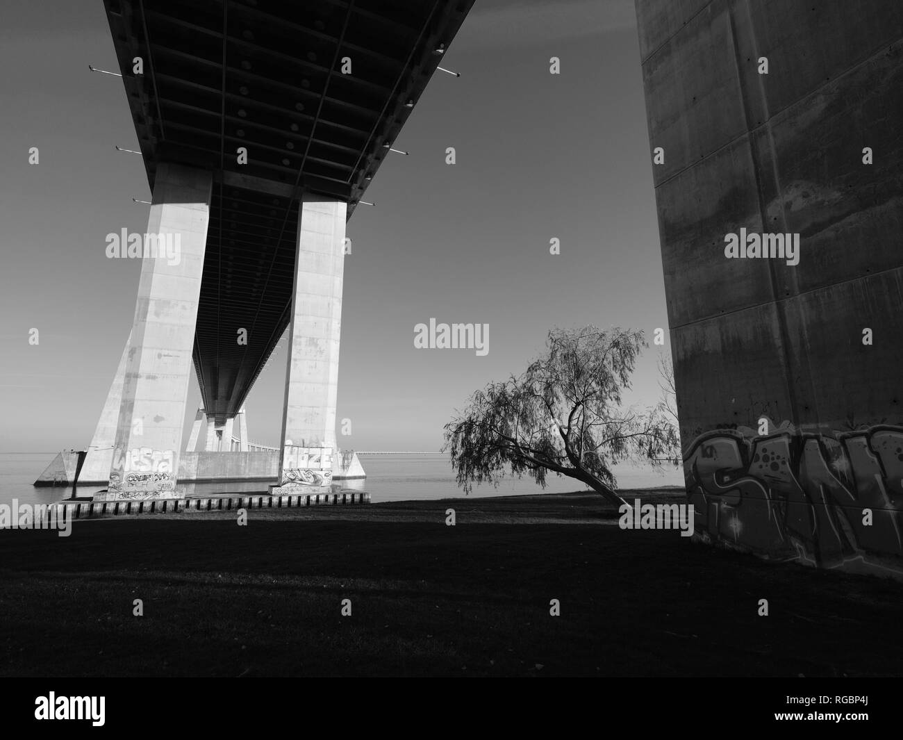 Vasco De Gama Bridge Lisbon Portugal 2nd Longest Cable Stayed Bridge in ...