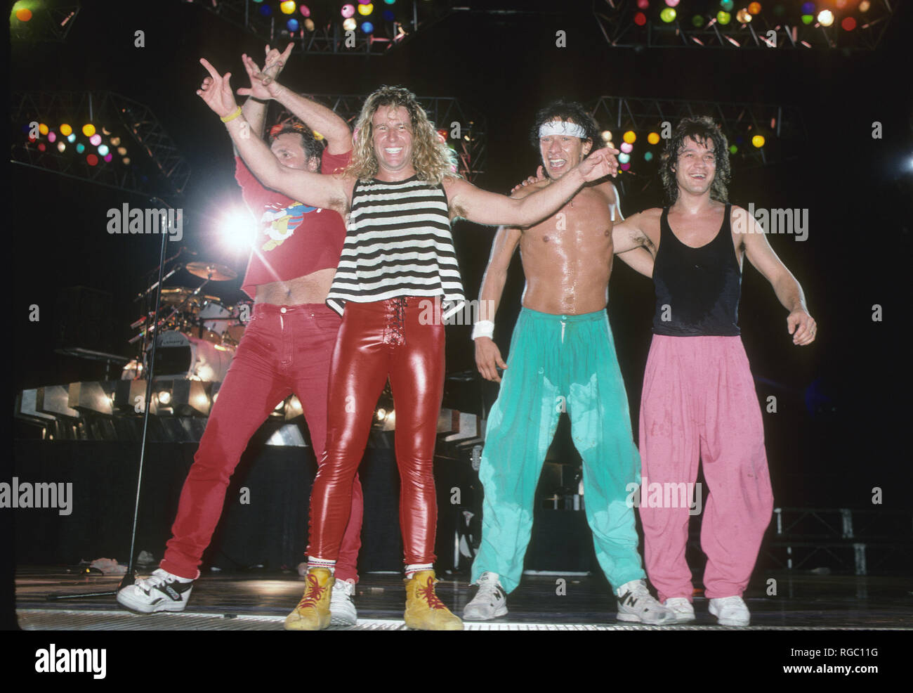 Van halen sammy hagar 1988 hi-res stock photography and images - Alamy