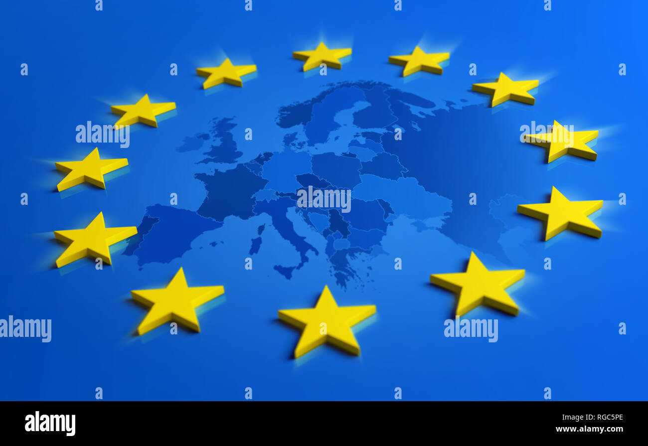 European union map hires stock photography and images Alamy