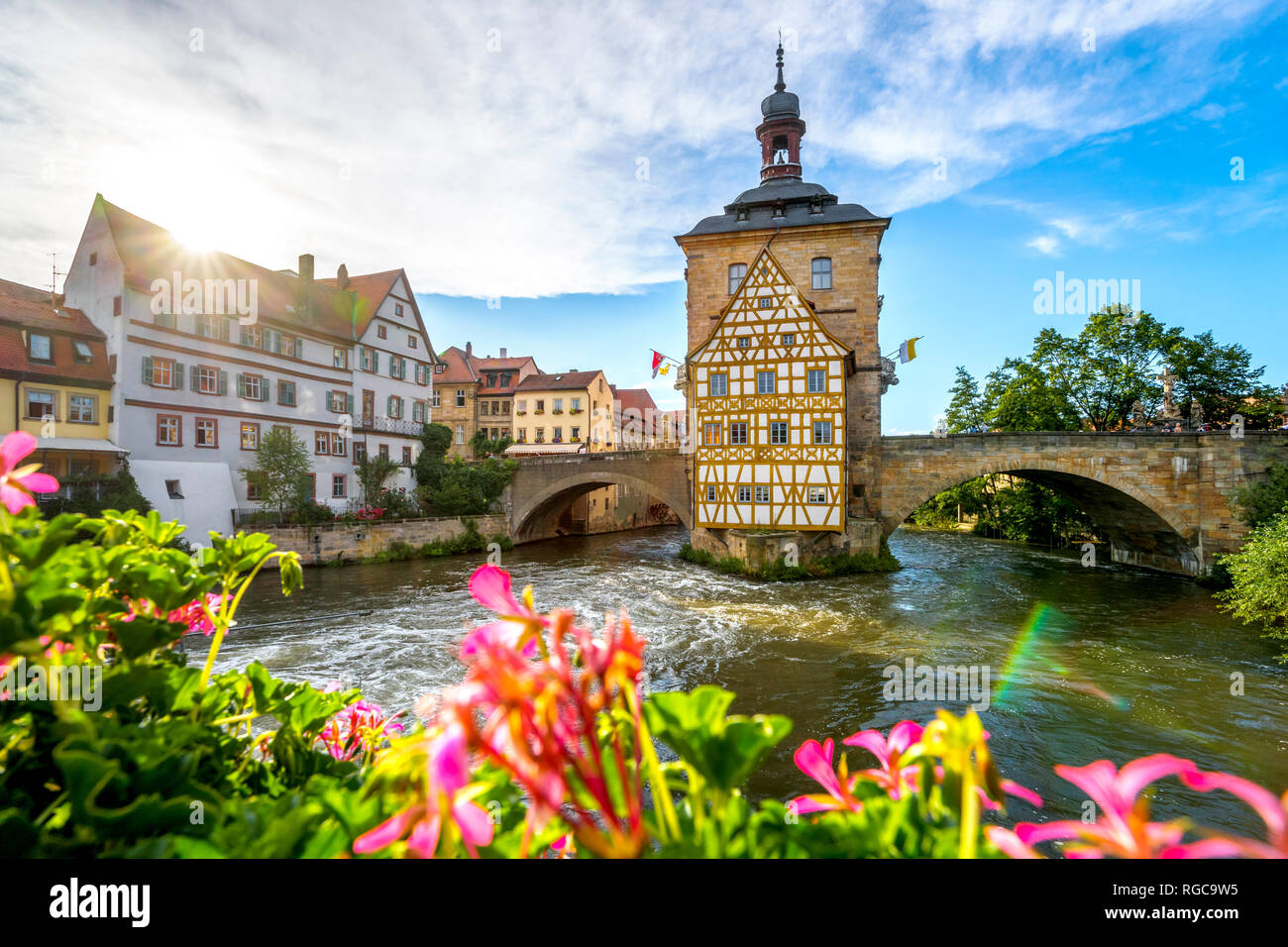 Germany, Bavaria, Bamberg, Stock Photo