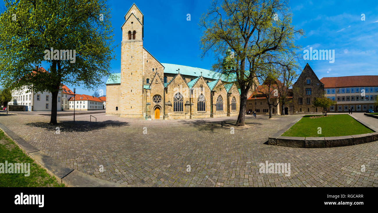 Germany, Lower Saxony, Hildesheim, Hildesheim Cathedral Stock Photo