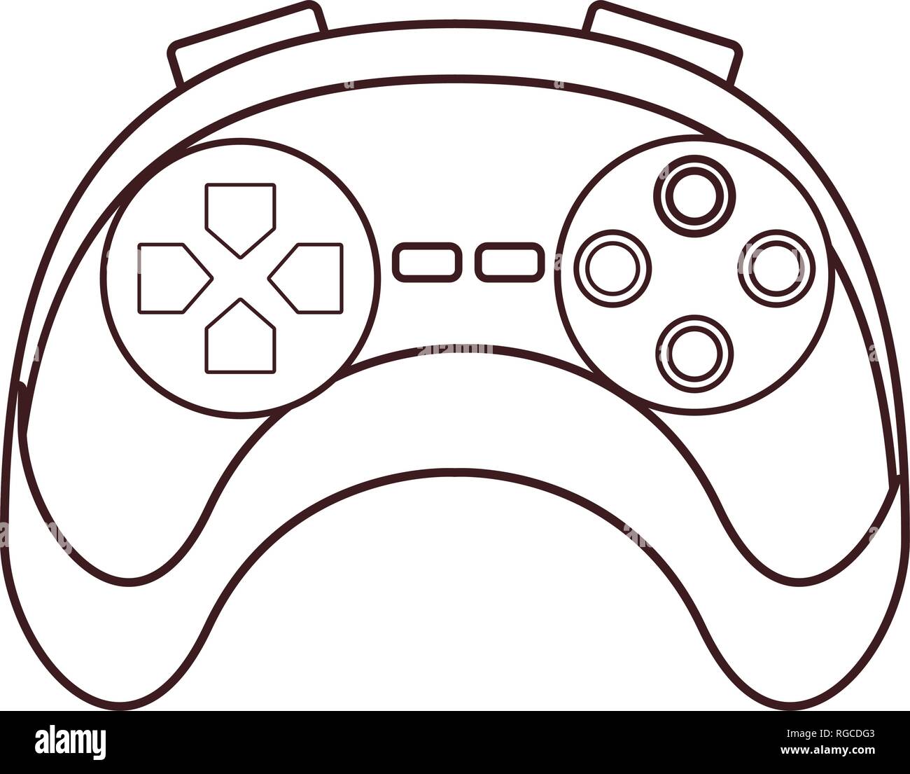video game controller cartoon Stock Vector Image & Art Alamy