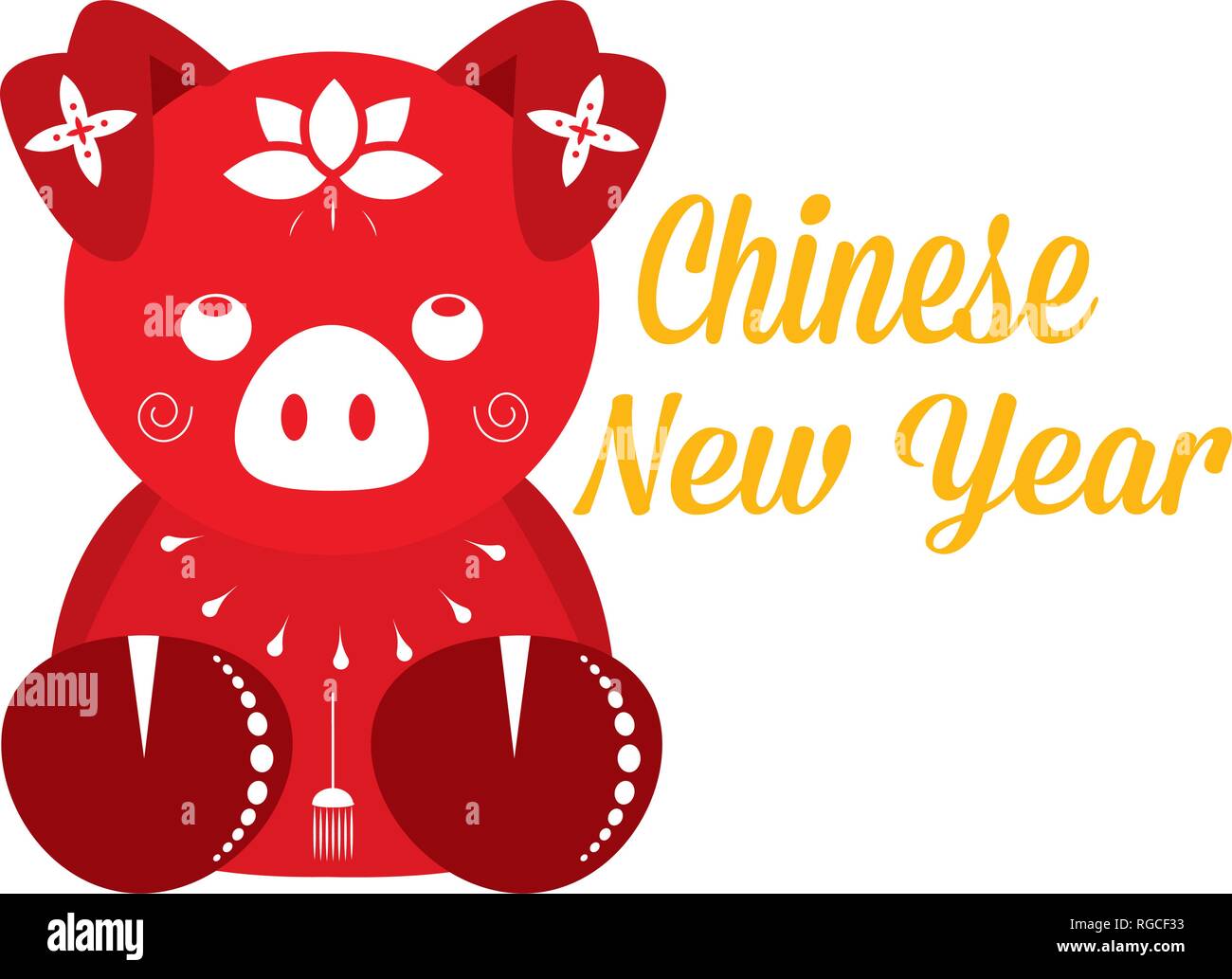 Chinese new year Stock Vector Image & Art - Alamy