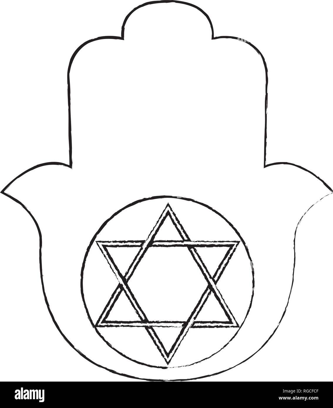 Jewish religion object Stock Vector Image & Art - Alamy