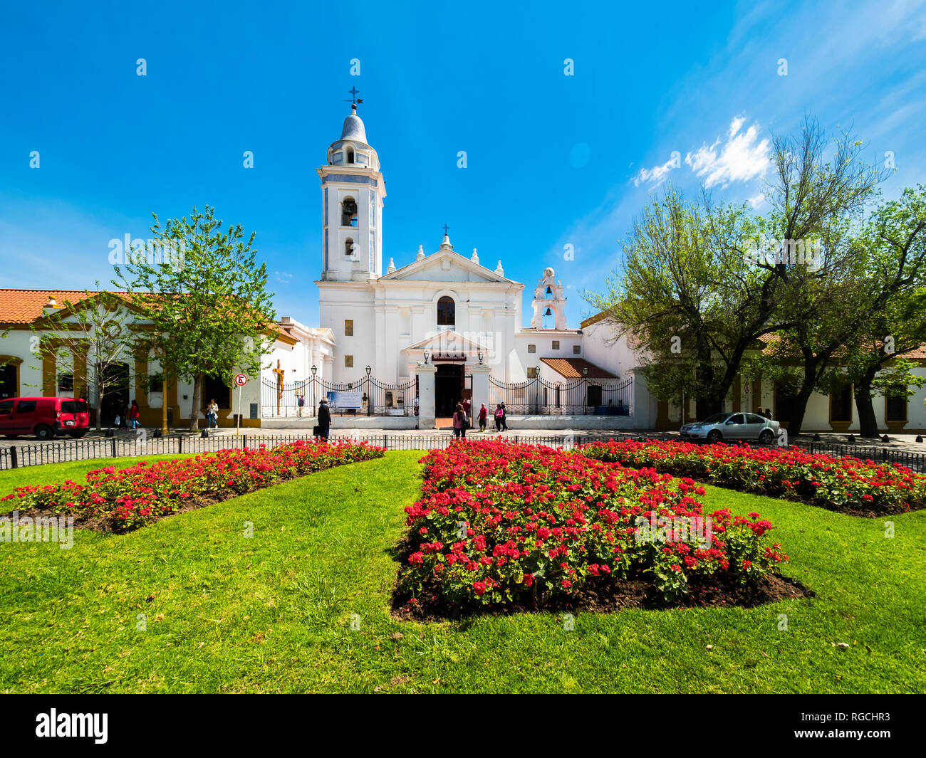 Argentinien, Buenos Aires,  Stadtteil Recoleta, Kirche Basílica Nuestra Señora del Pilar, Stock Photo