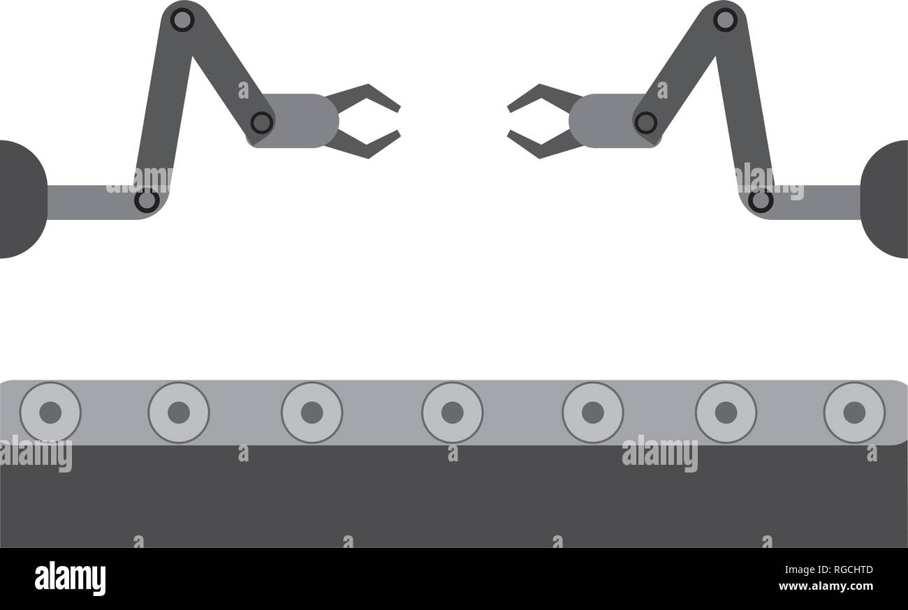 Abstract production line Stock Vector Image & Art - Alamy