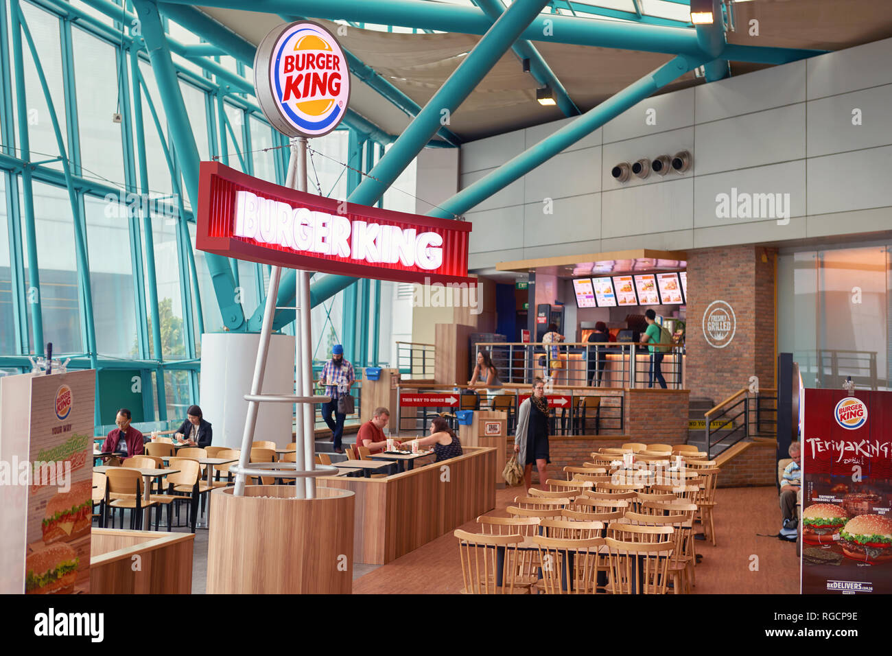 Airport terminal burger king hires stock photography and images Alamy