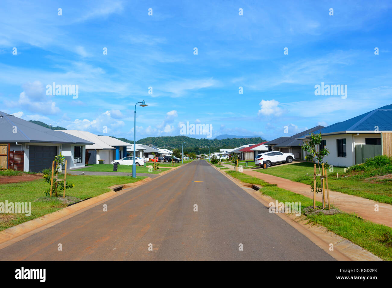 New housing development in Redlynch, a popular Cairns suburb, Far North