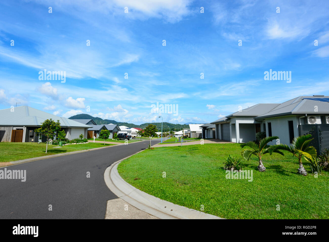 New housing development in Redlynch, a popular Cairns suburb, Far North
