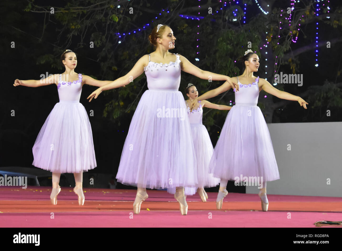 Chennai, Tamilnadu, India January 20, 2019 Russian Ballet Dancers