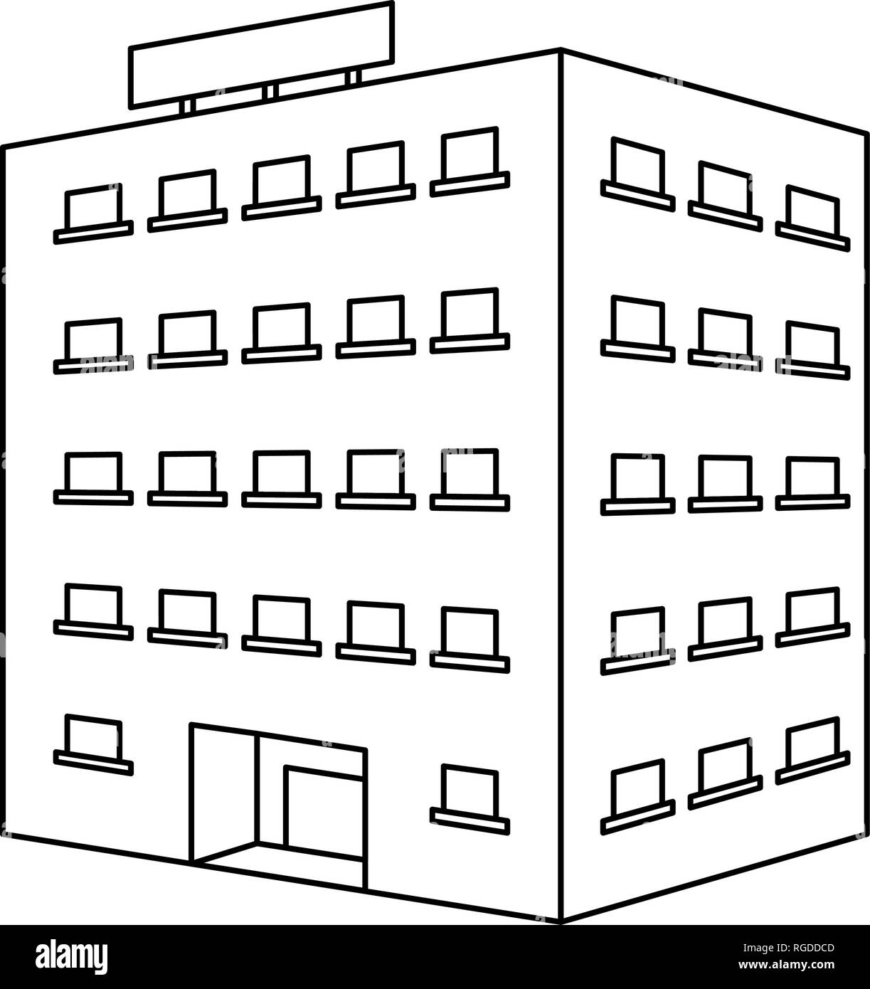 Hospital building lawn Black and White Stock Photos & Images - Alamy
