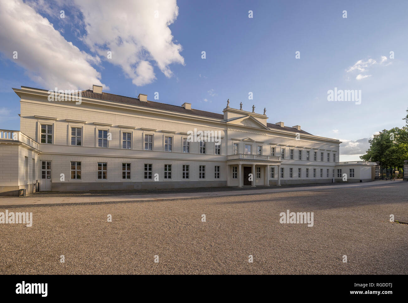 Germany, Lower Saxony, Hanover, Herrenhaeuser Gaerten, Palace Stock Photo
