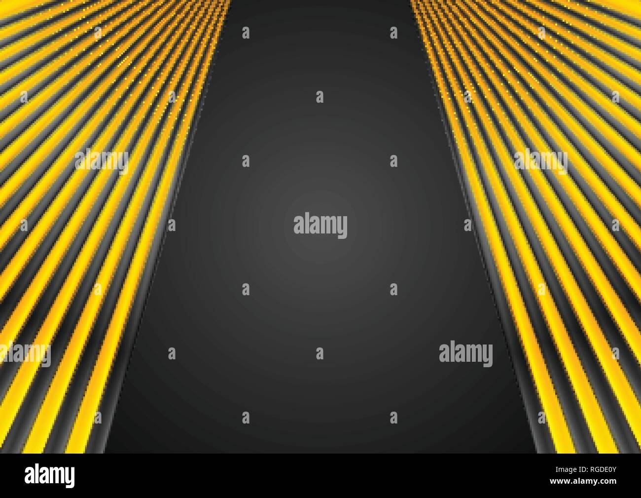 Geometric tech black glossy stripes Stock Vector Images - Alamy