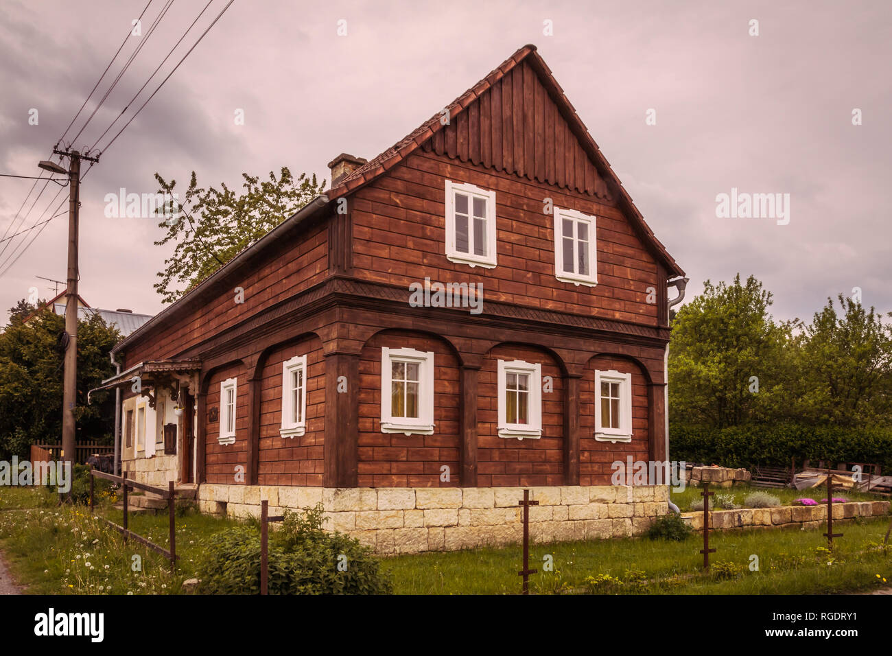 House in Bohemia Stock Photo Alamy