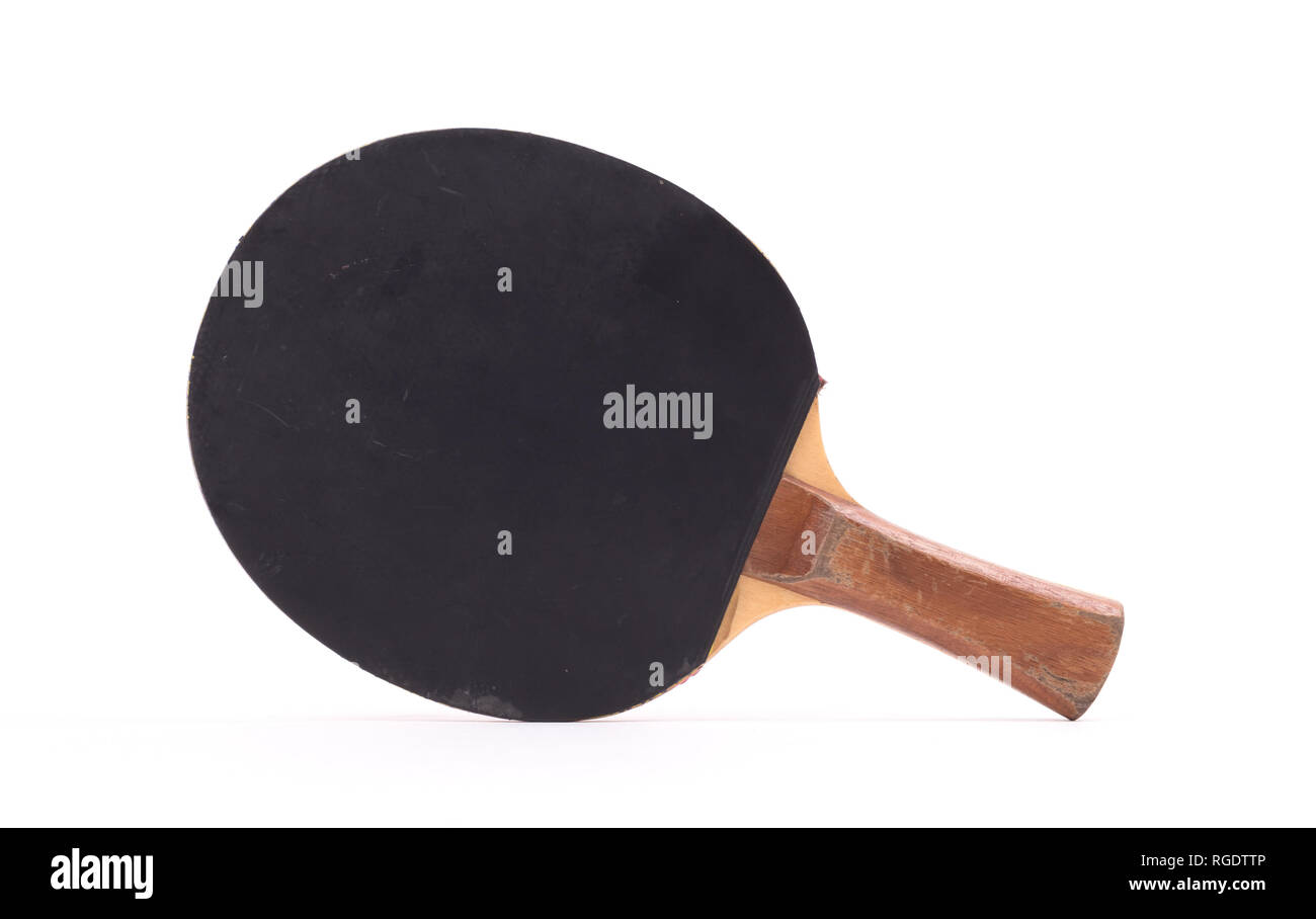 Table tennis bat, isolated on a white background Stock Photo Alamy