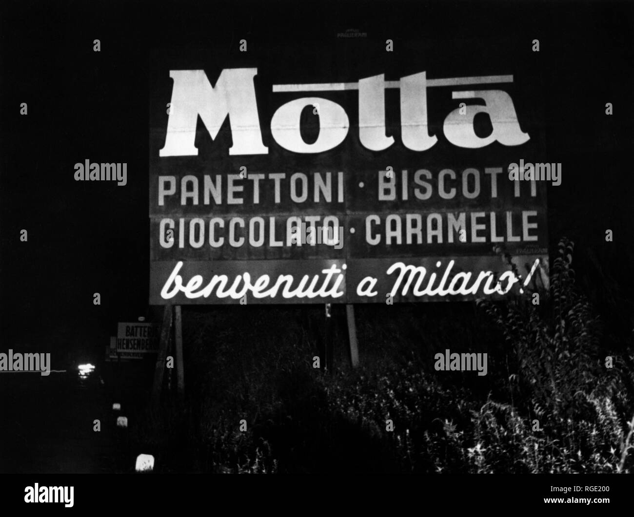 billboards, 1951 Stock Photo