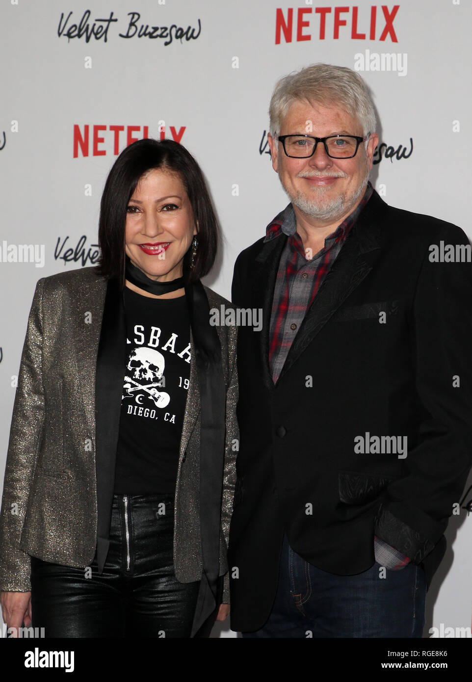 Hollywood, Ca. 28th Jan, 2019. Dave Foley, Crissy Guerrero, at the