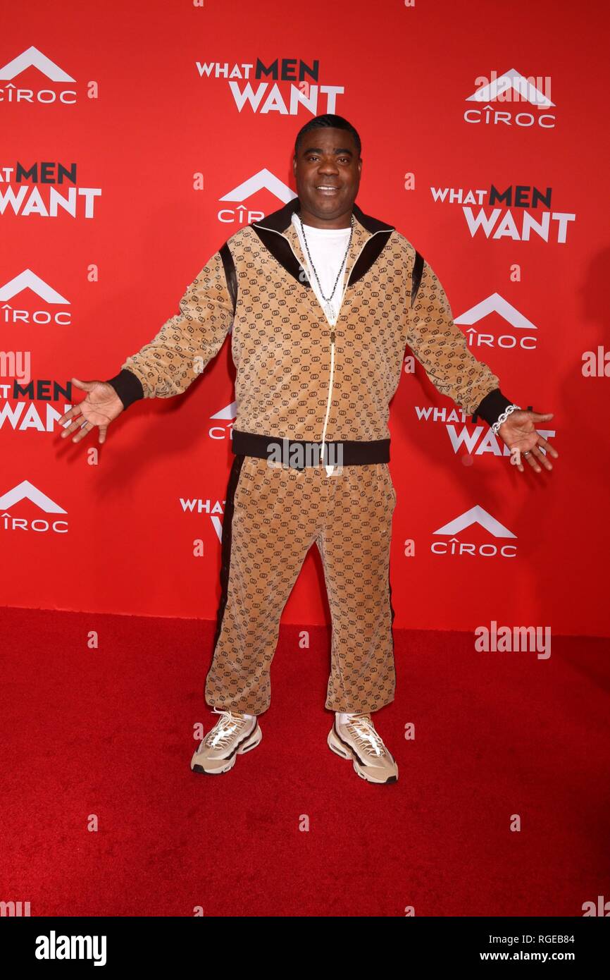 Los Angeles, CA, USA. 28th Jan, 2019. Tracy Morgan at arrivals for WHAT MEN WANT Premiere, Regency Village Theatre - Westwood, Los Angeles, CA January 28, 2019. Credit: Priscilla Grant/Everett Collection/Alamy Live News Stock Photo