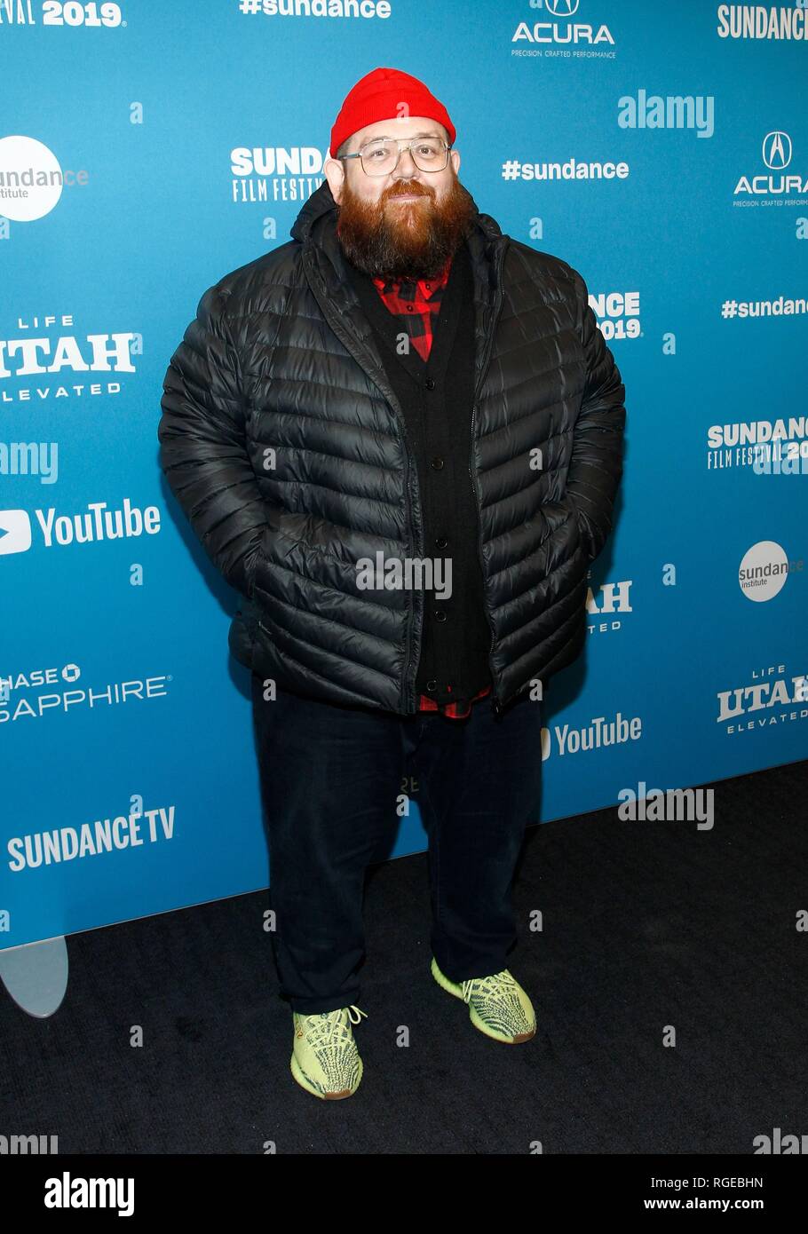 Nick Frost At Arrivals For Fighting With My Family Premiere At Sundance Film Festival 2019 Ray Theatre Park City Ut January 28 2019 Photo By Ja Everett Collection Stock Photo Alamy