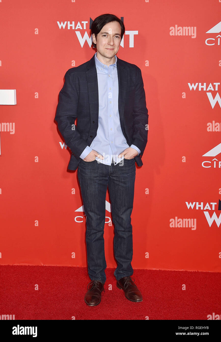 WESTWOOD, CA - JANUARY 28: Josh Brener arrives for Paramount Pictures