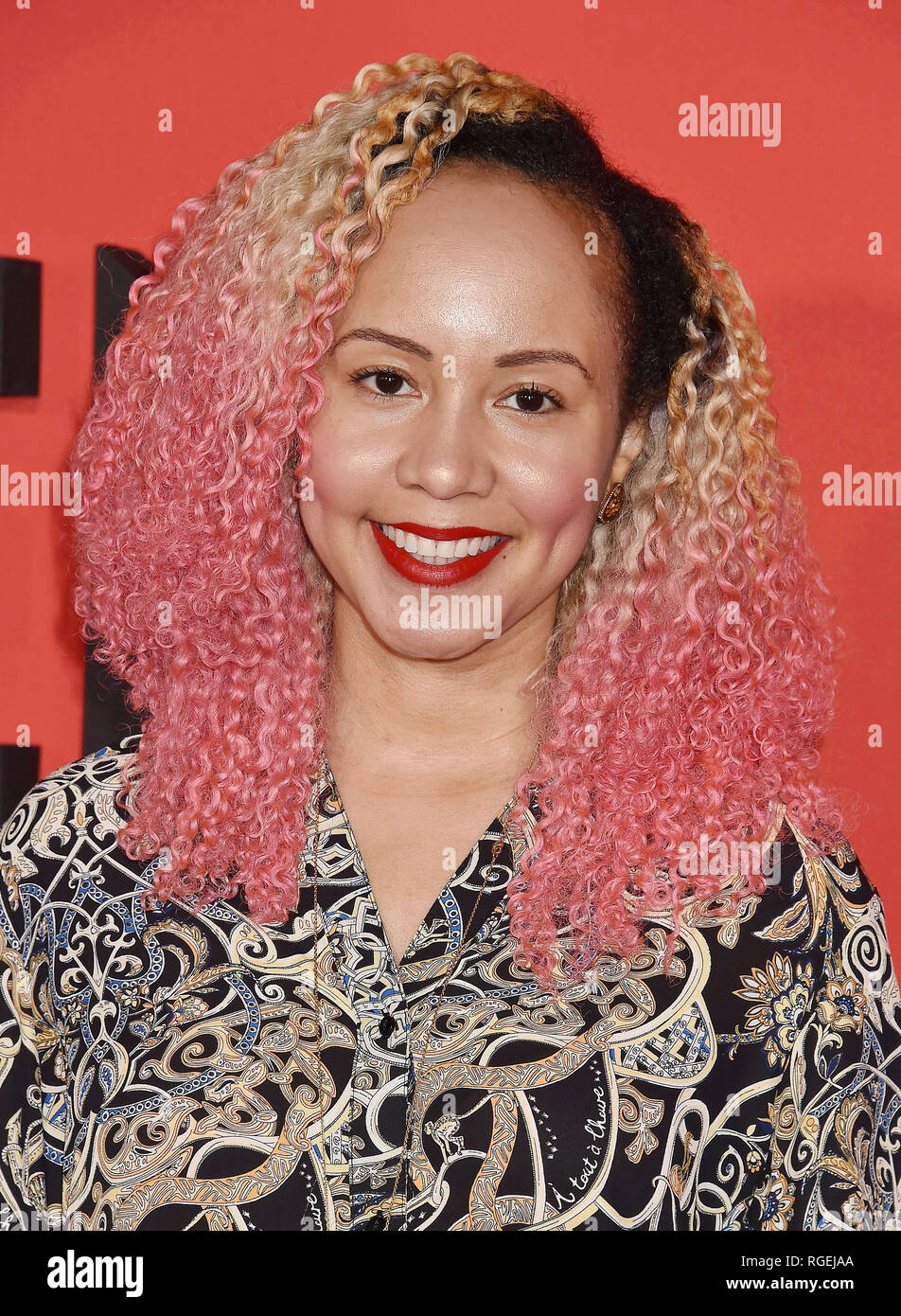 WESTWOOD, CA JANUARY 28 Jasmine Brand arrives for Paramount Pictures