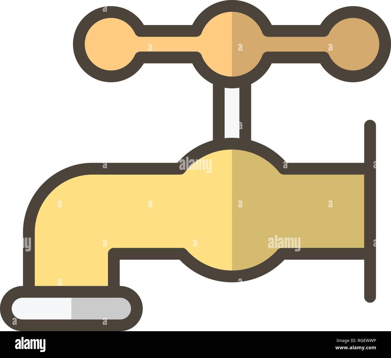 Tap Vector Icon Sign Icon Vector Illustration For Personal And ...