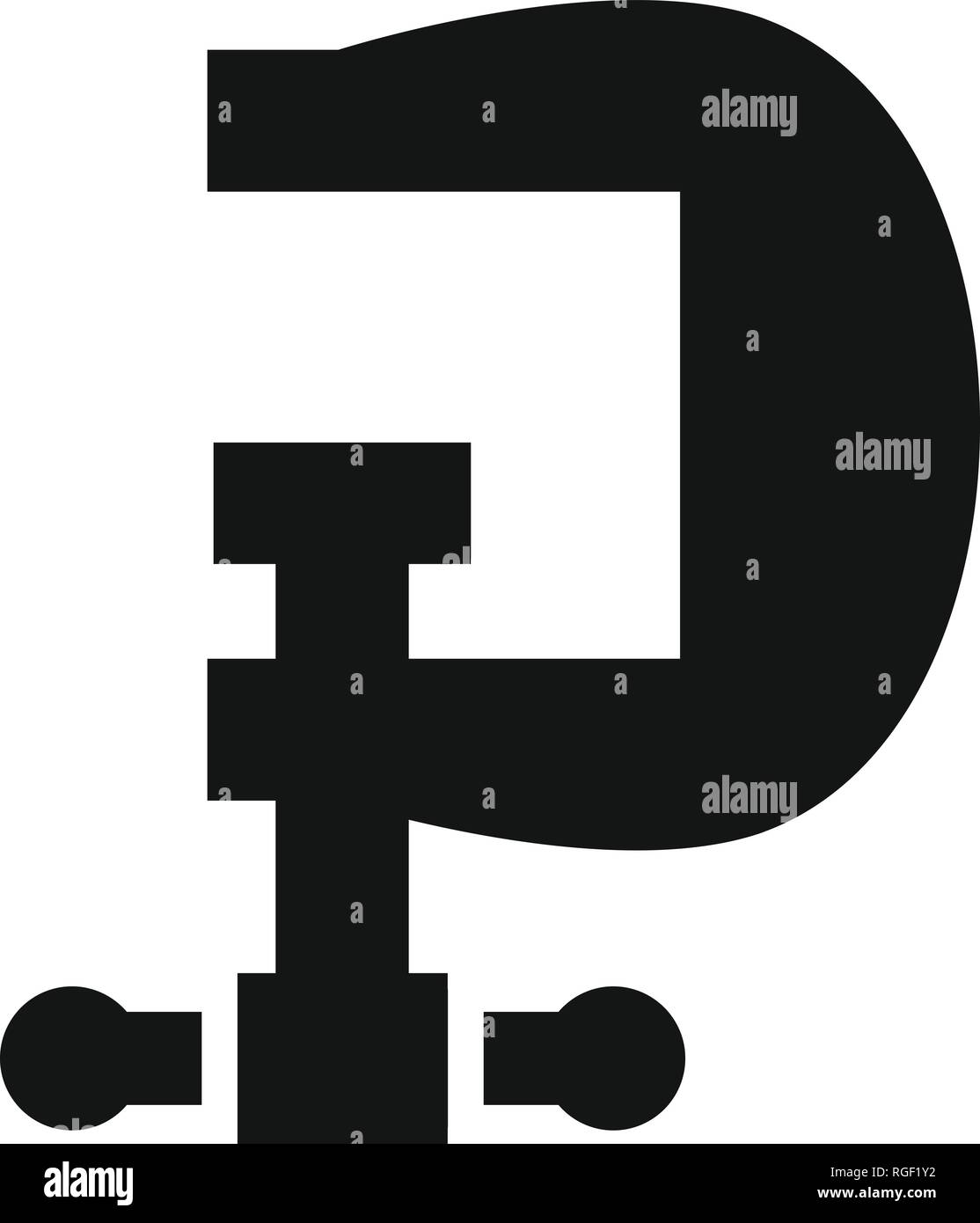 Vice Bench Stock Vector Images - Alamy