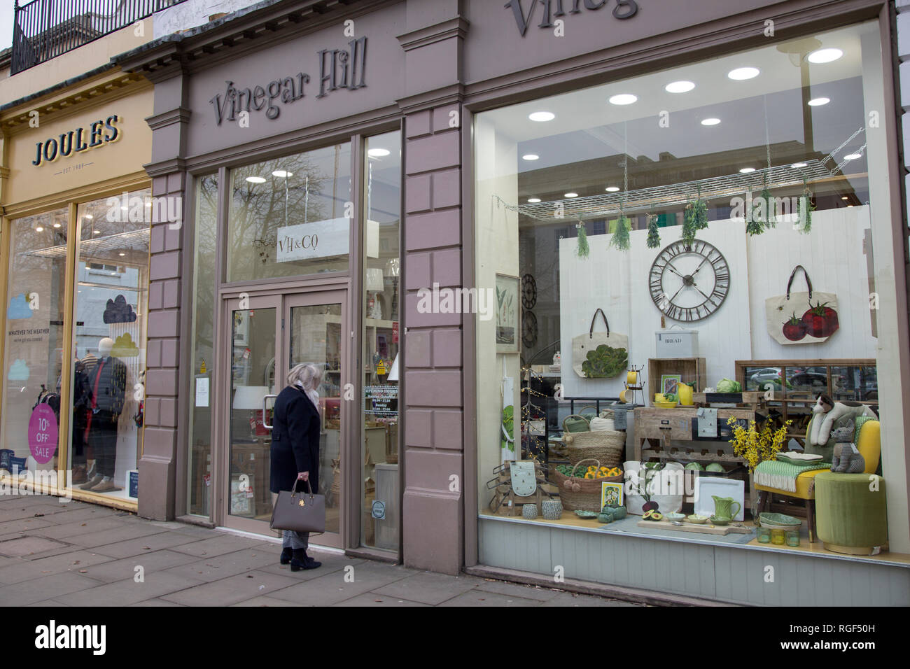 Vinegar Hill Shop, Promenade, Cheltenham, England, UK Stock Photo Alamy