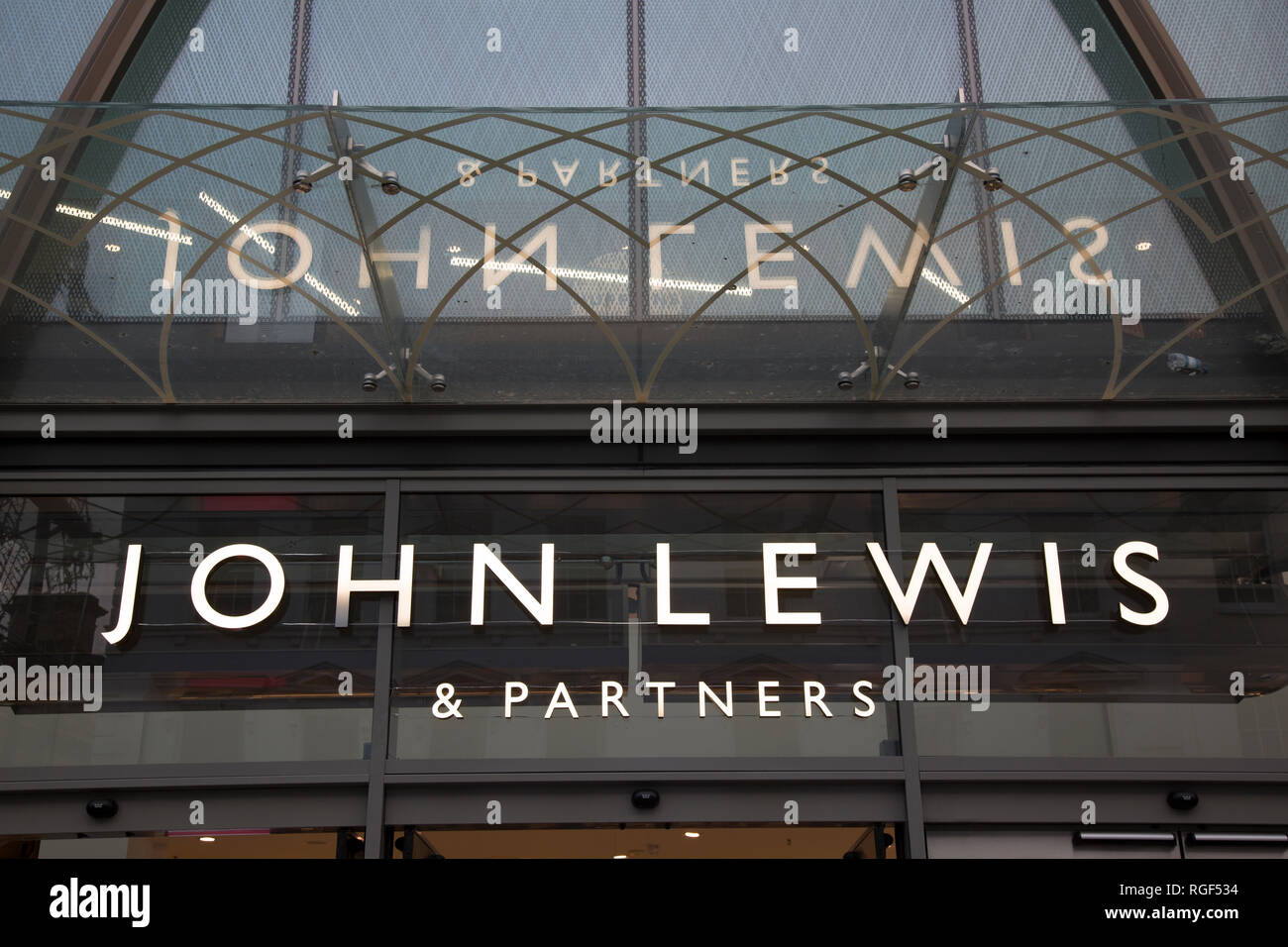 John Lewis Department Store Cheltenham; England; UK Stock Photo Alamy