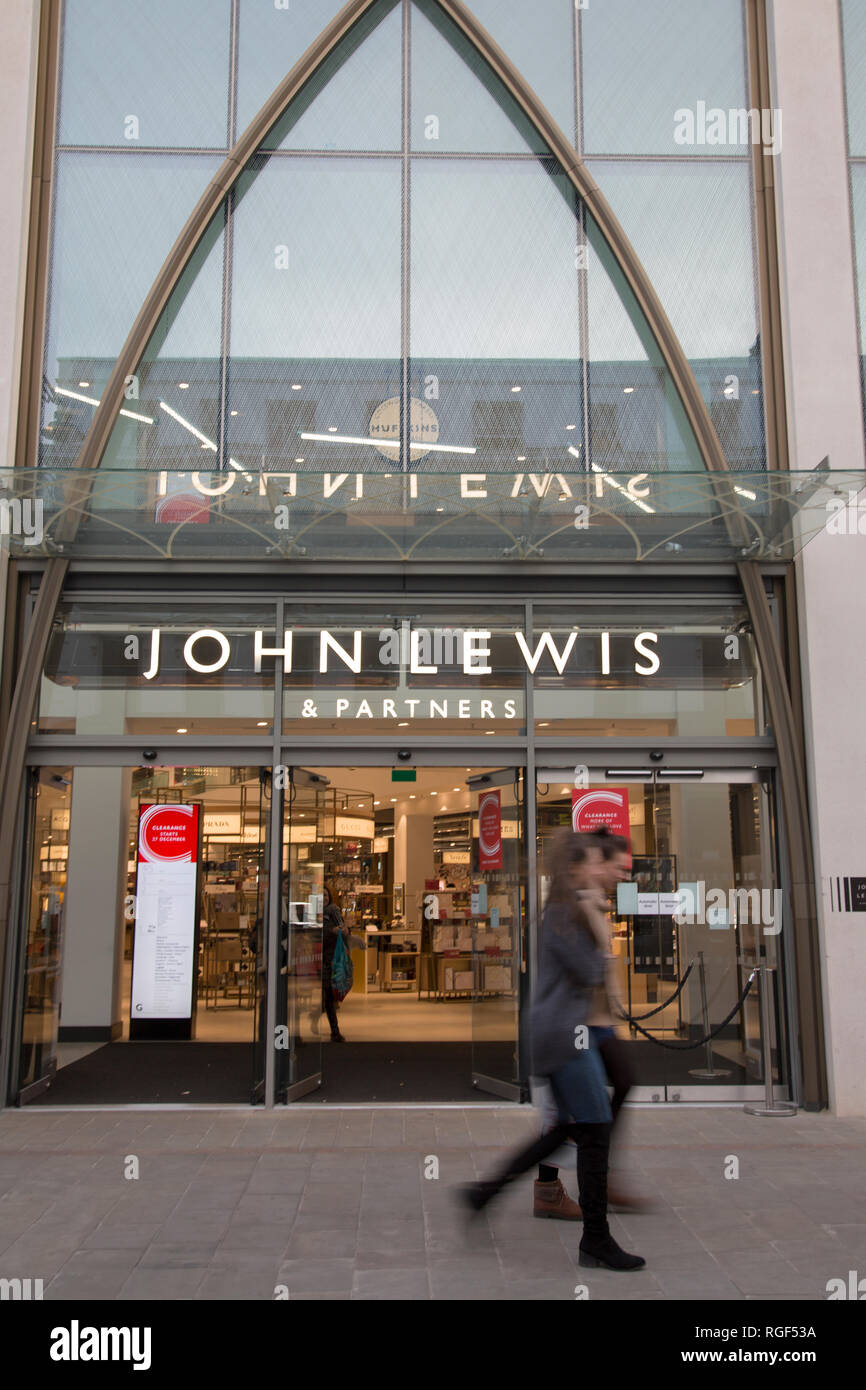 John Lewis Department Store Cheltenham; England; UK Stock Photo Alamy