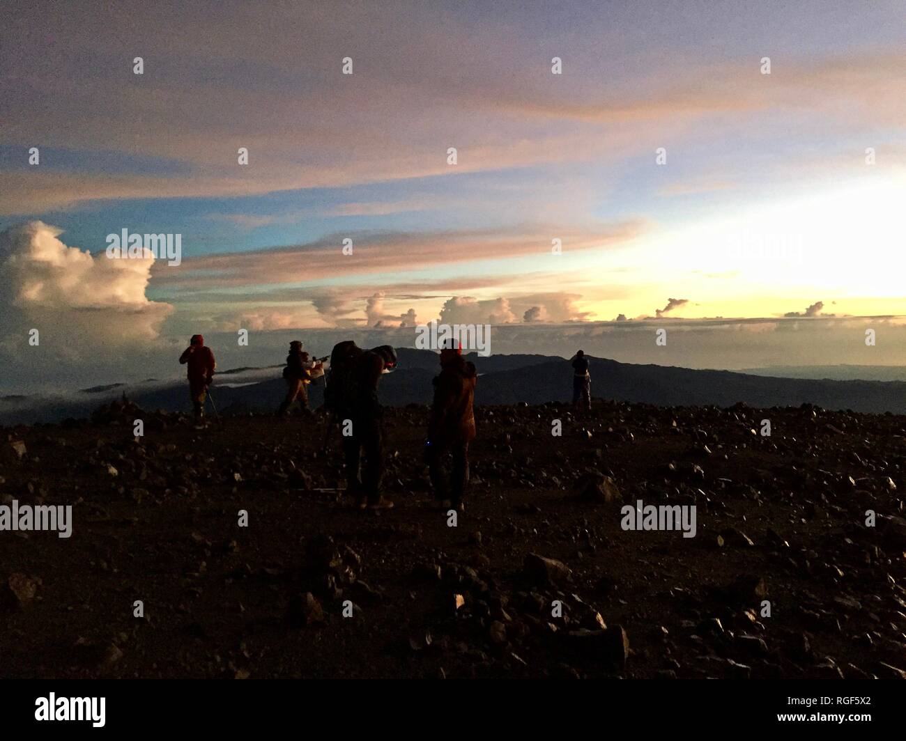 Bromo Tengger Semeru National Park Stock Photo