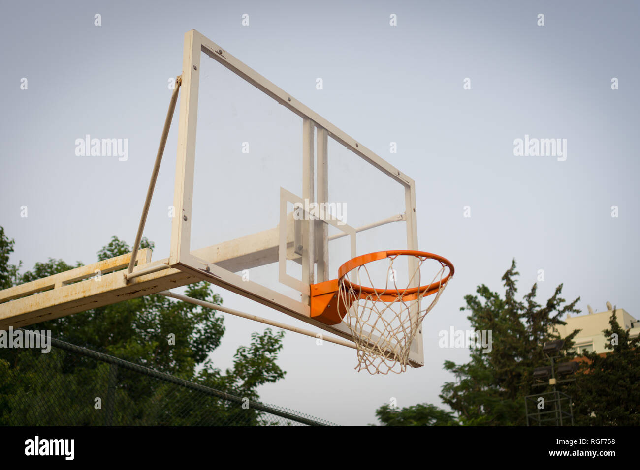 Basketball Equipment Accessories Top View Sports Stock Photo