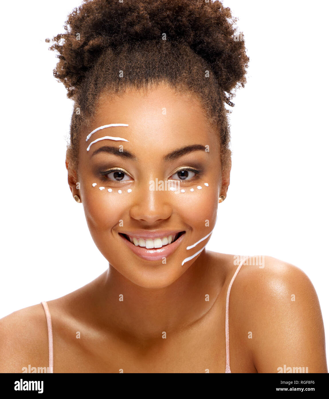 Hair product african american hi-res stock photography and images - Alamy