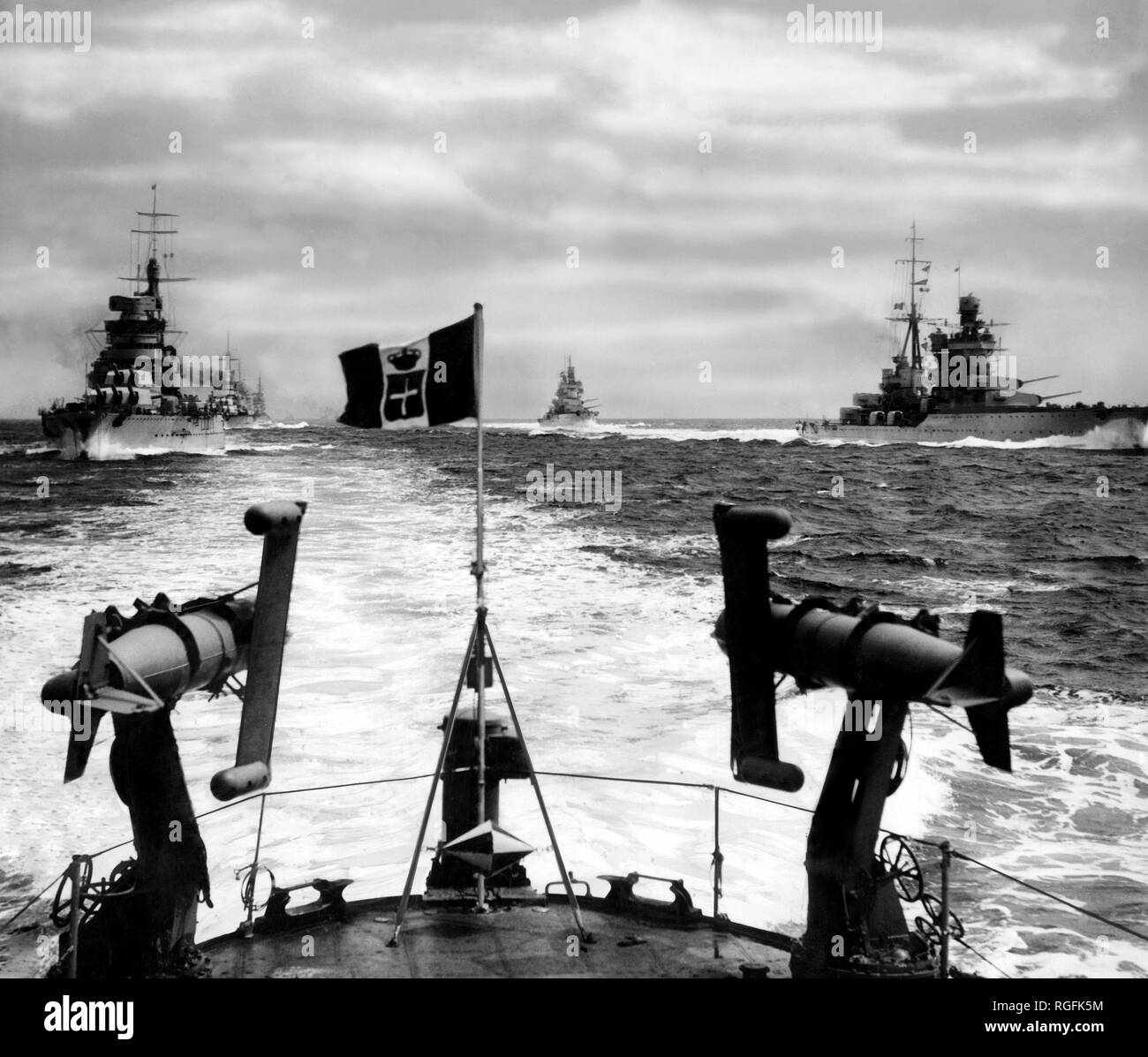 second world war, cruisers, 1940 Stock Photo