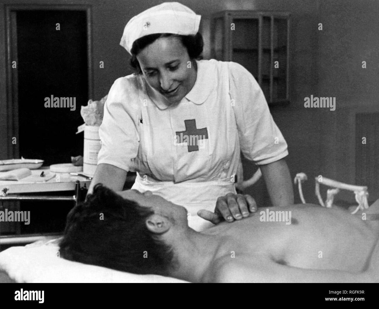 second world war, hospital ship, 1943 Stock Photo