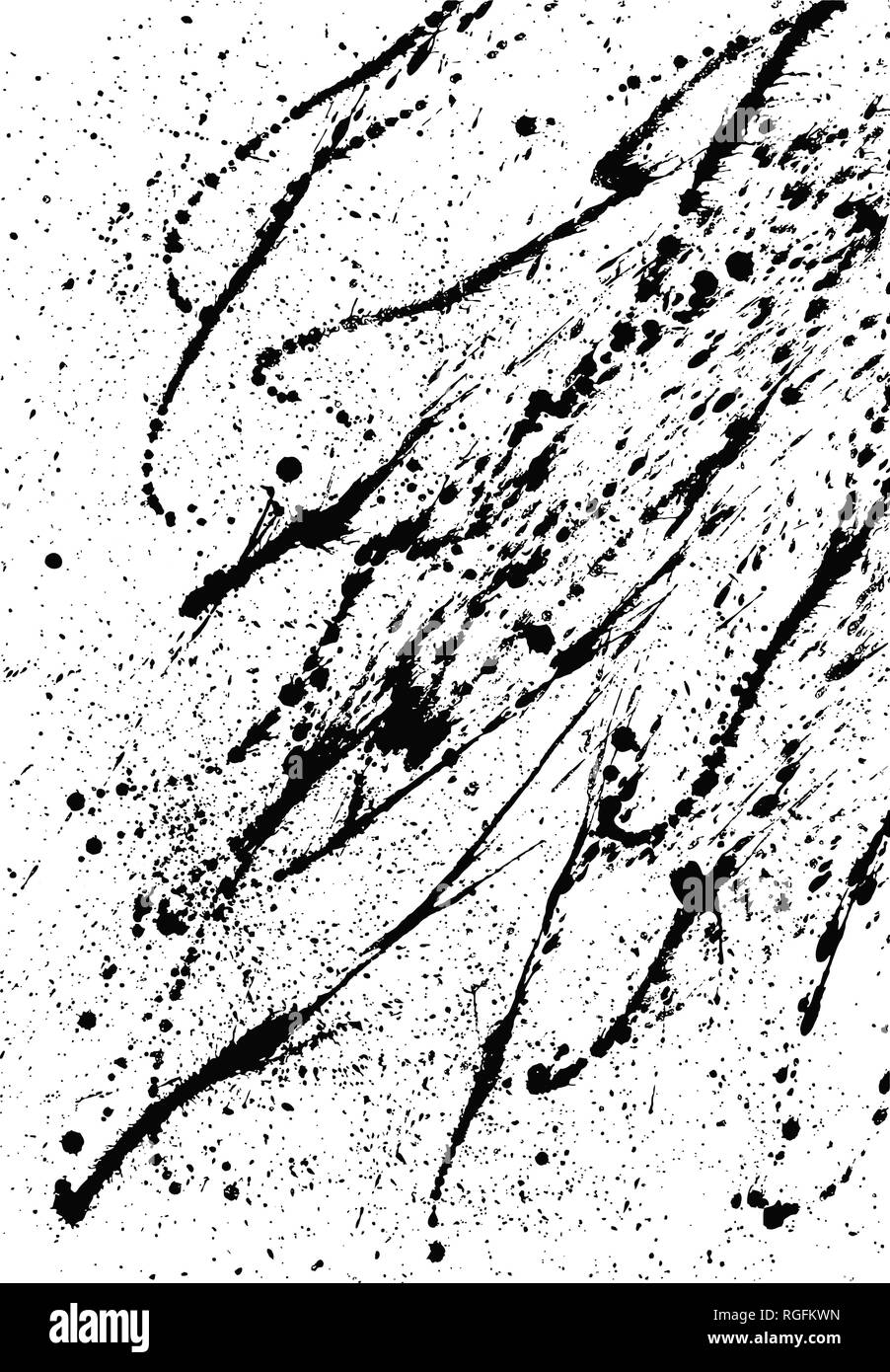 Black paint splash hi-res stock photography and images - Alamy