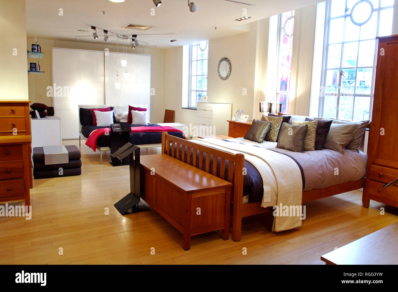 Heal's furniture shop, London Stock Photo Alamy